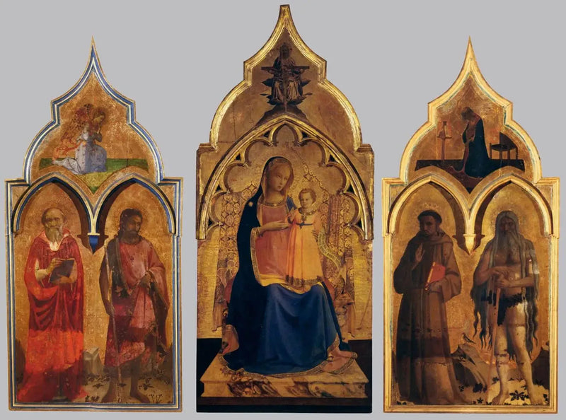 어머니가 팔에 아기 예수님을 안고 계신 모습 - 프라 안젤리코

Source:
la Vierge tenant l’enfant Jésus sur son bras - Fra Angelico