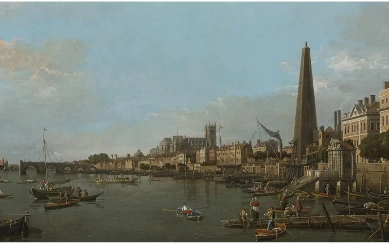 웨스트민스터 시내와 템스 강, 요크 워터 게이트 근처 - 카날레토

Source:
La ville de Westminster depuis la Tamise, près de la York Water Gate - Canaletto