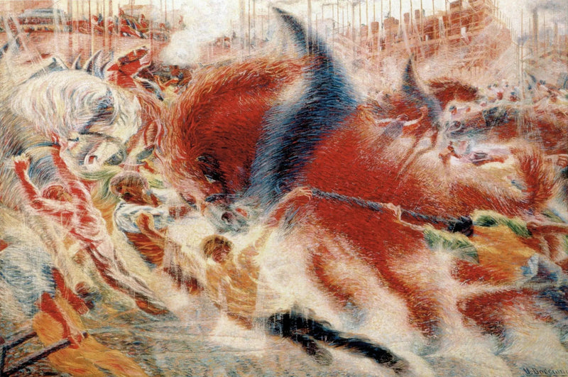도시가 일어나다 - 움베르토 보초니

Source:
La ville se lève - Umberto Boccioni