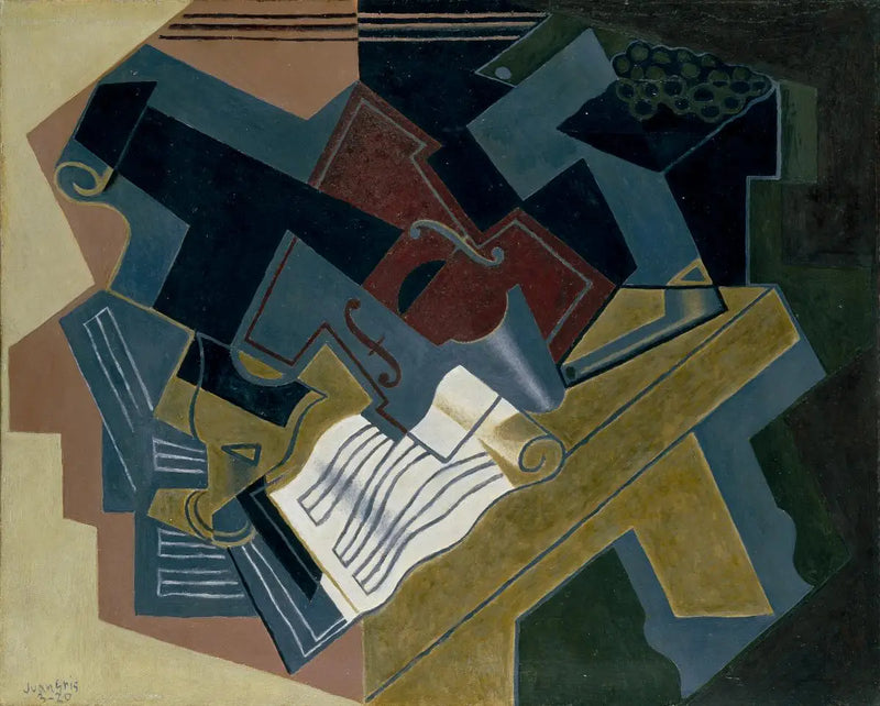 라 비올레 - 후안 그리스

Source:
La Viole - Juan Gris