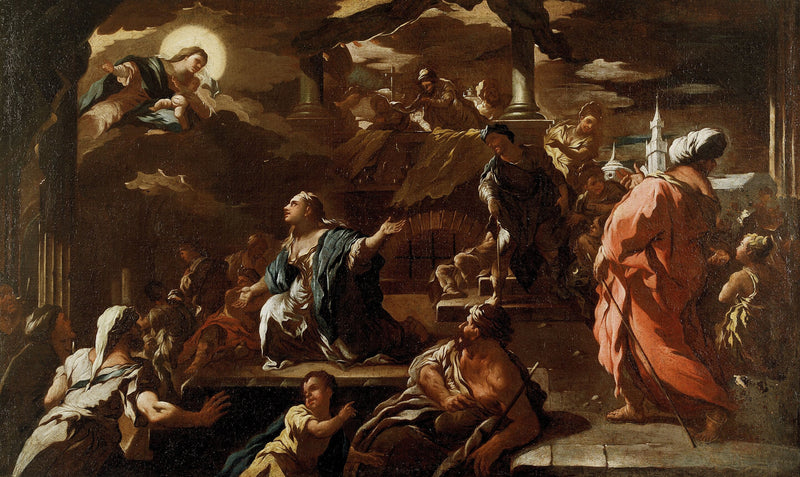 이집트의 마리아의 비전 - 루카 조르다노