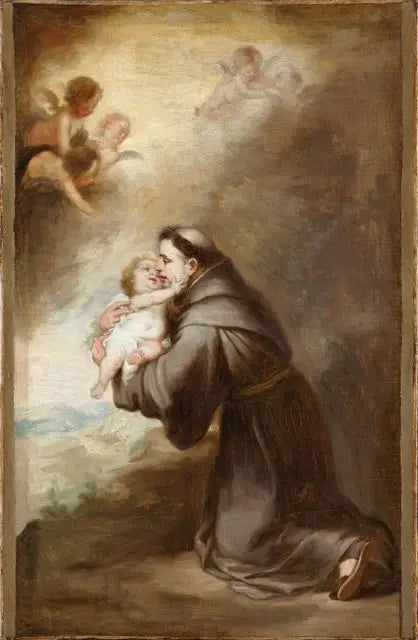 성 안토니오 데 파두의 비전 - 바르톨로메 에스테반 무리요

Source:
La vision de saint Antoine de Padoue - Bartolomé Esteban Murillo