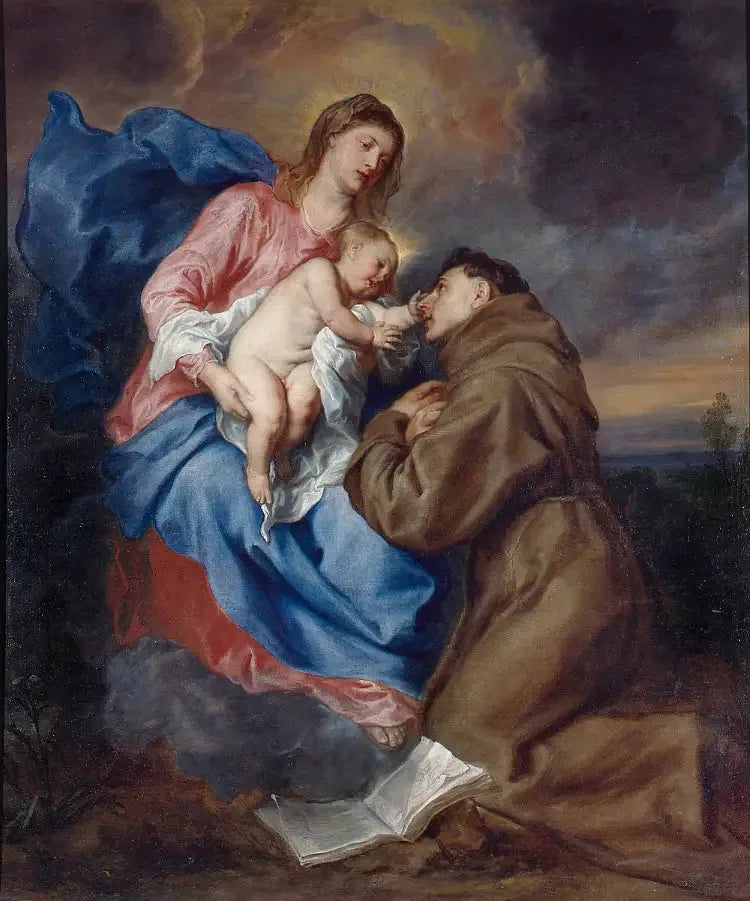 성 안토니오 데 파두아의 비전, 1629년경 - 안톤 반 다이크

Source:
La vision de saint Antoine de Padoue, vers 1629 - Antoine van Dyck