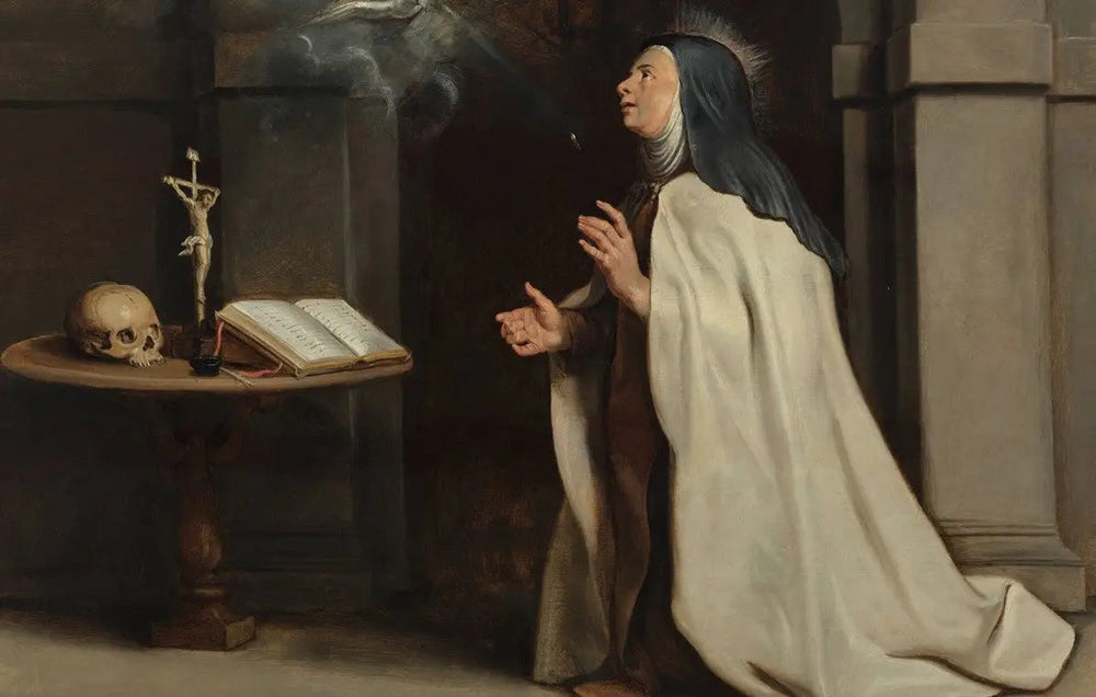 La Vision de sainte Thérèse d'Avila - Peter Paul Rubens image 1 tableau peint à l’huile sur toile