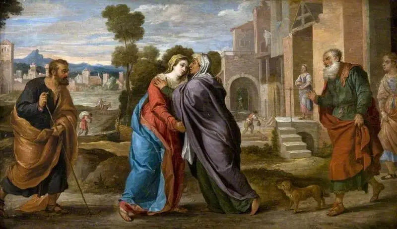 라 비지타시온 (Jacopo Palma il Vecchio 원작) - 다윗 테니에르 르 쥬네

Source:
La Visitation (d'après Jacopo Palma il Vecchio) - David Teniers le Jeune