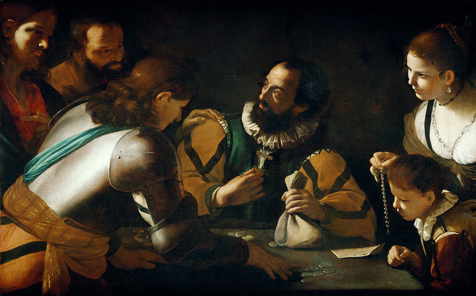 La vocation de l’apôtre Matthieu - Mattia Preti - Alpha Reproduction