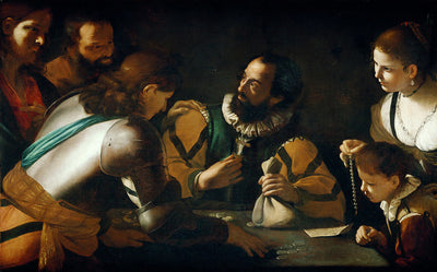 La vocation de l’apôtre Matthieu - Mattia Preti - Alpha Reproduction