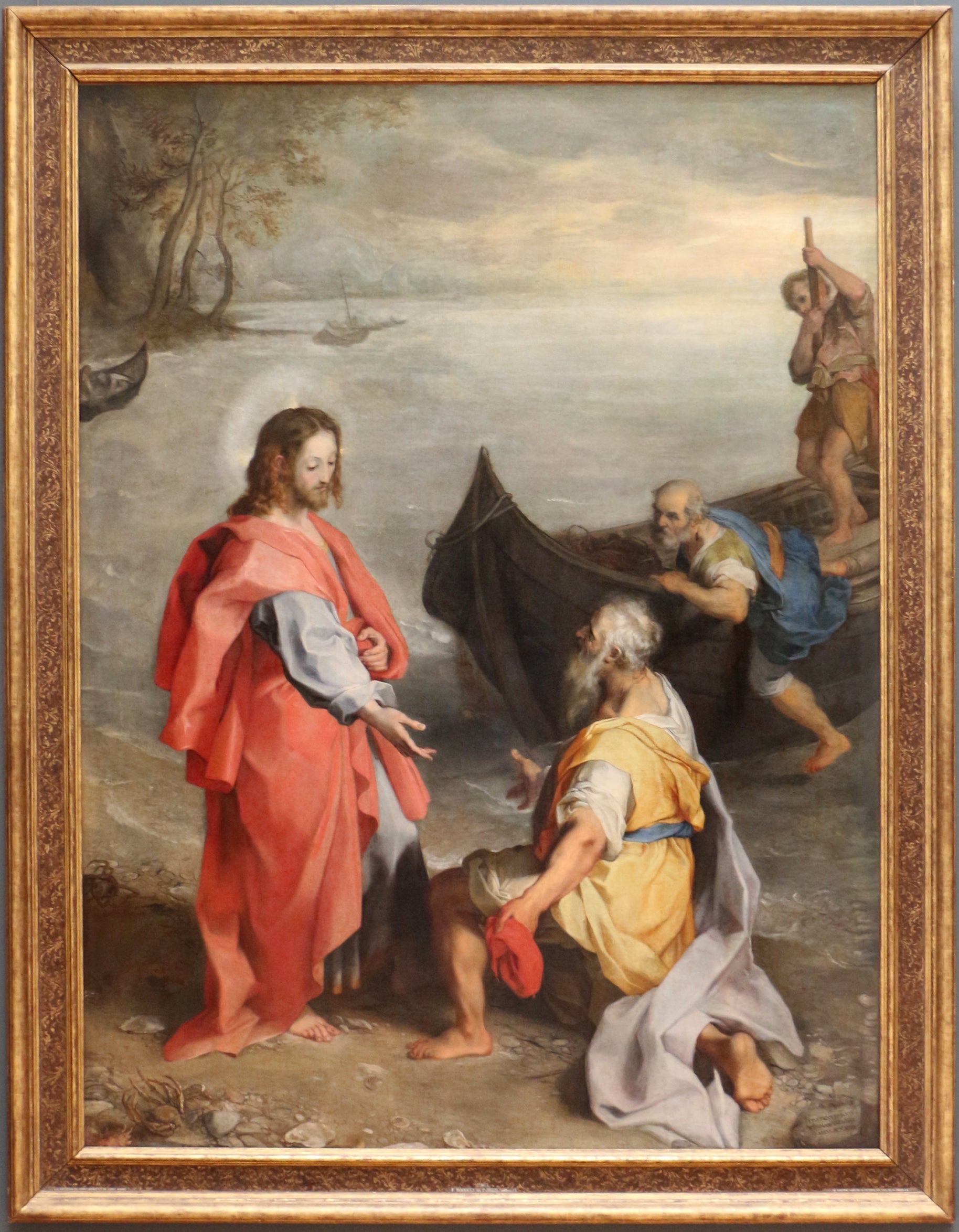 La vocation de saint Pierre et de saint André - Federico Barroci image 1 reproduction de peinture à l’huile
