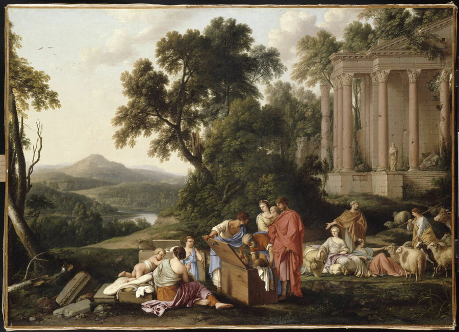 Laban cherchant ses idoles dans les bagages de Jacob - Laurent de La Hyre