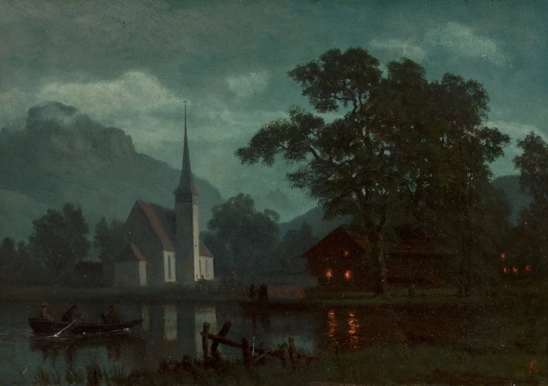 사사호, 스위스 - 알버트 비어슈타트

Source:
Lac des Quatre-Cantons, Suisse - Albert Bierstadt