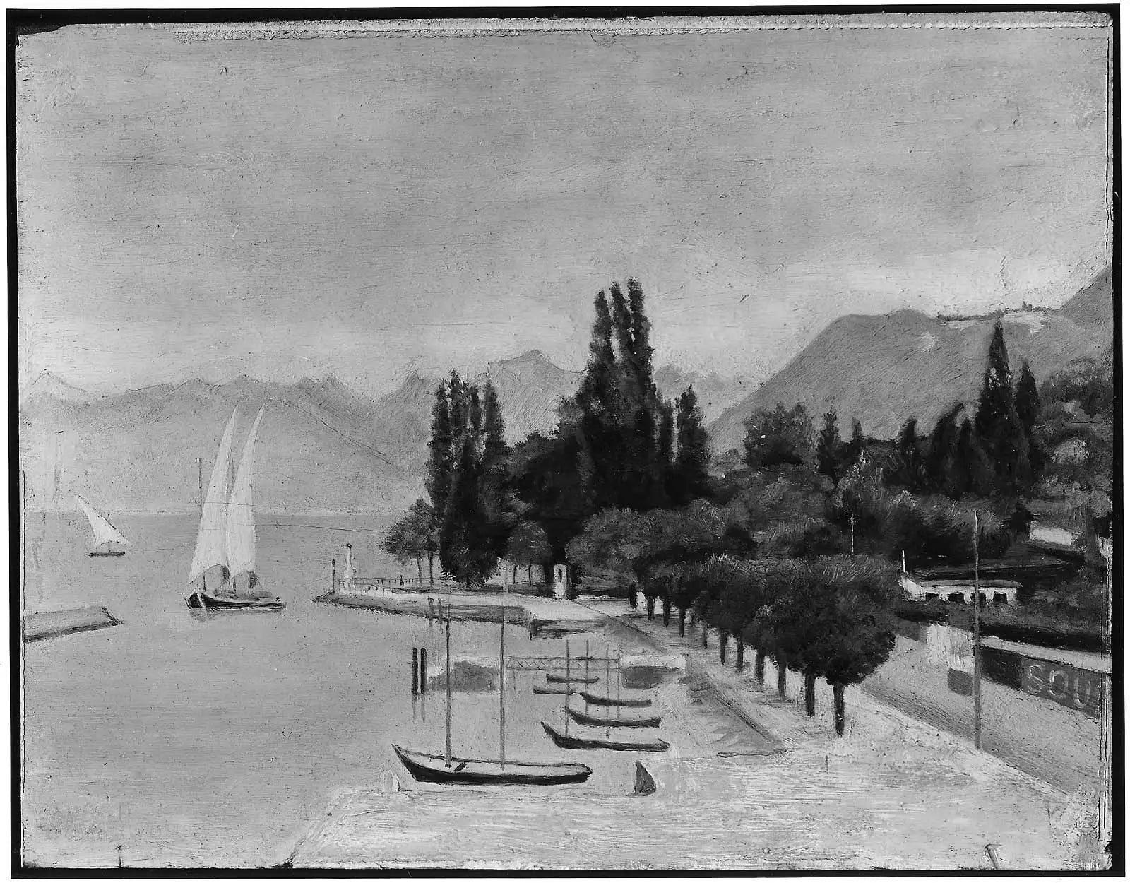 Lac Léman - Henri Rousseau - Alpha Reproduction