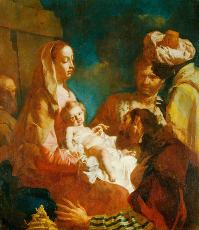 L’Adoration des Mages - Giovanni Battista Piazzetta - Alpha Reproduction