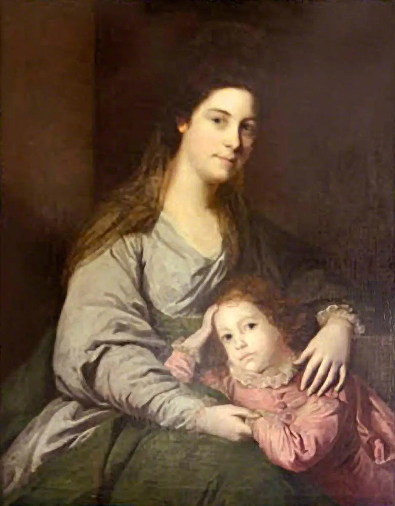 레이디 레펠 피프스 (1723–1780)와 그의 아들 찰스 (?) (1753–1786) - 조슈아 레이놀즈
