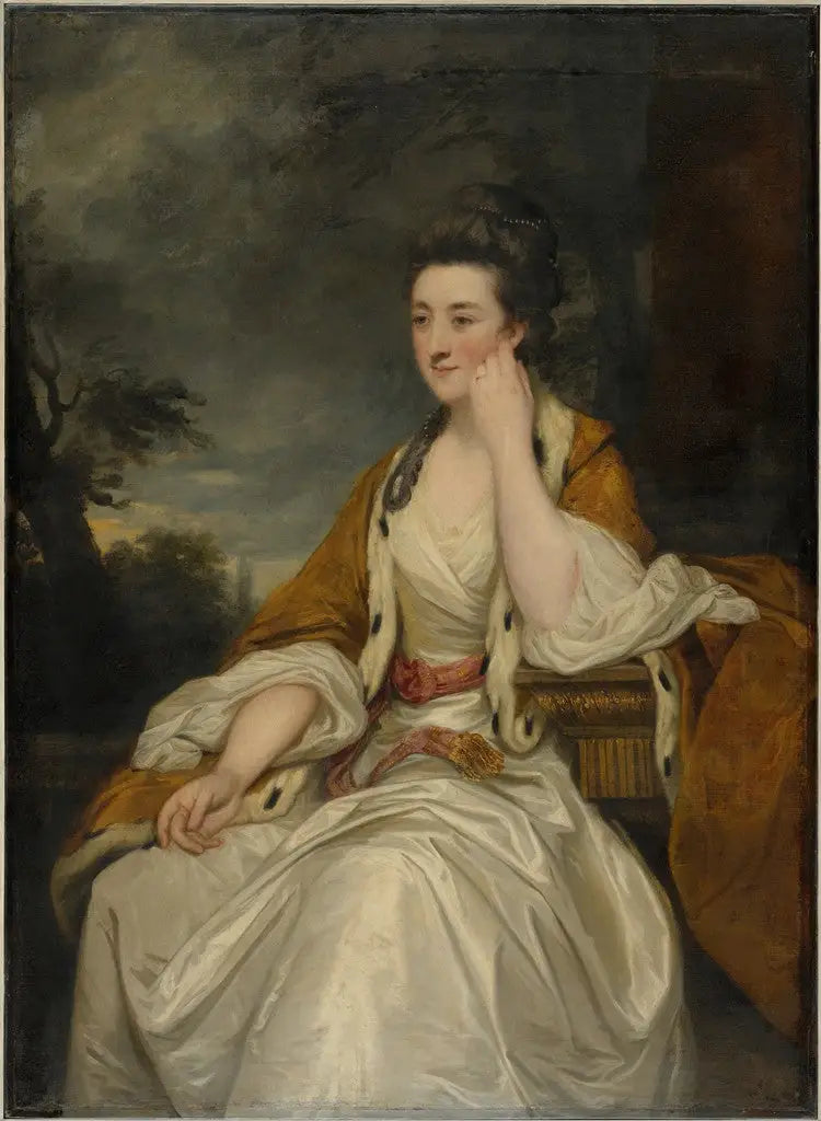 Lady Louisa Conolly - Joshua Reynolds image 1 reproduction réalisée par Alpha Reproduction