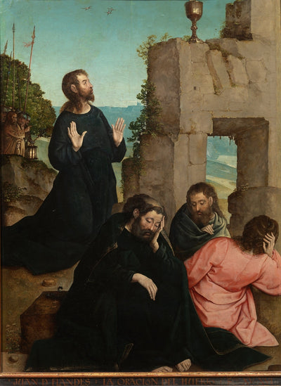 L’agonie dans le jardin - Juan de Flandes - Alpha Reproduction