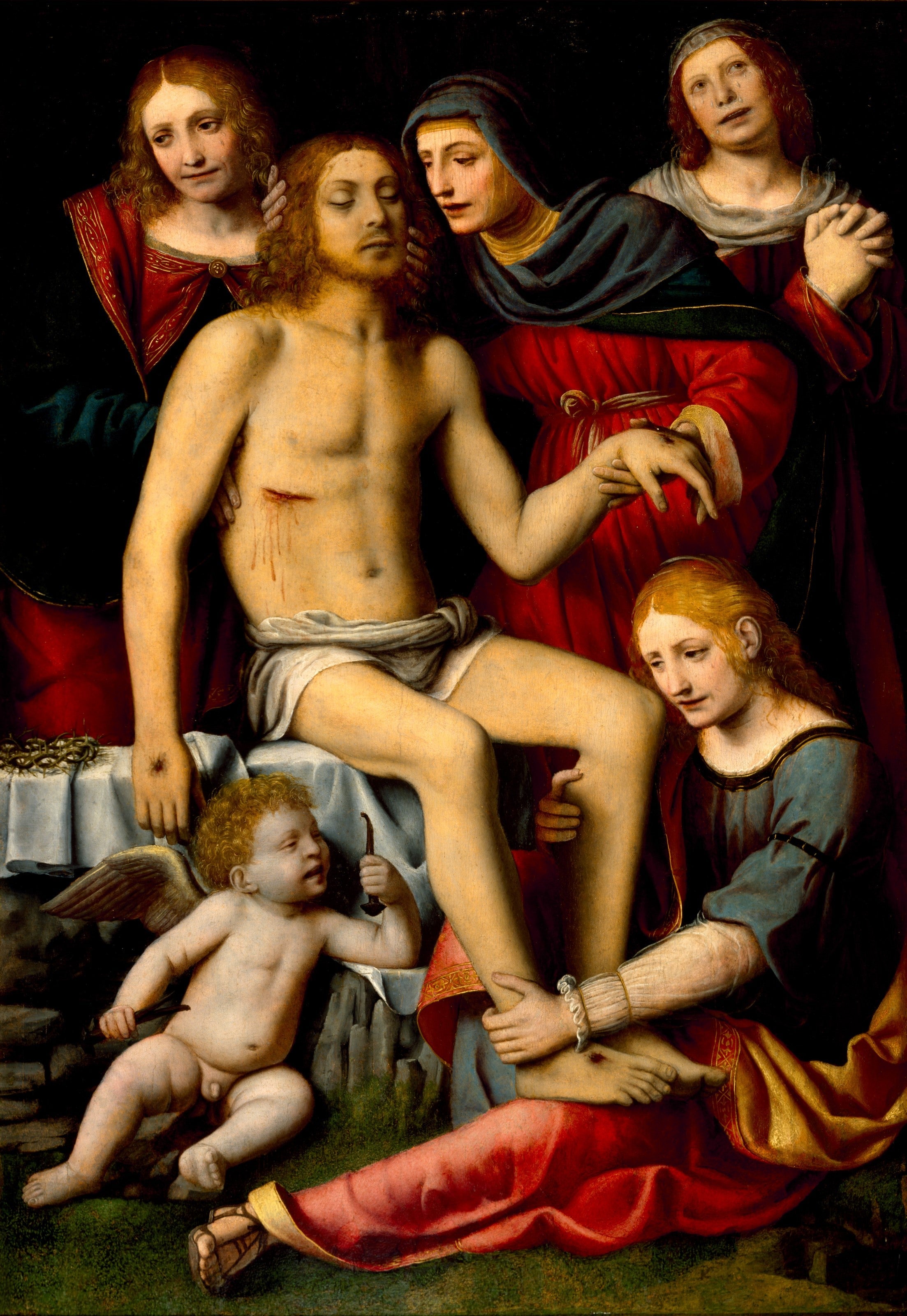 Lamentation sur le Christ mort - Bernardino Luini - Alpha Reproduction