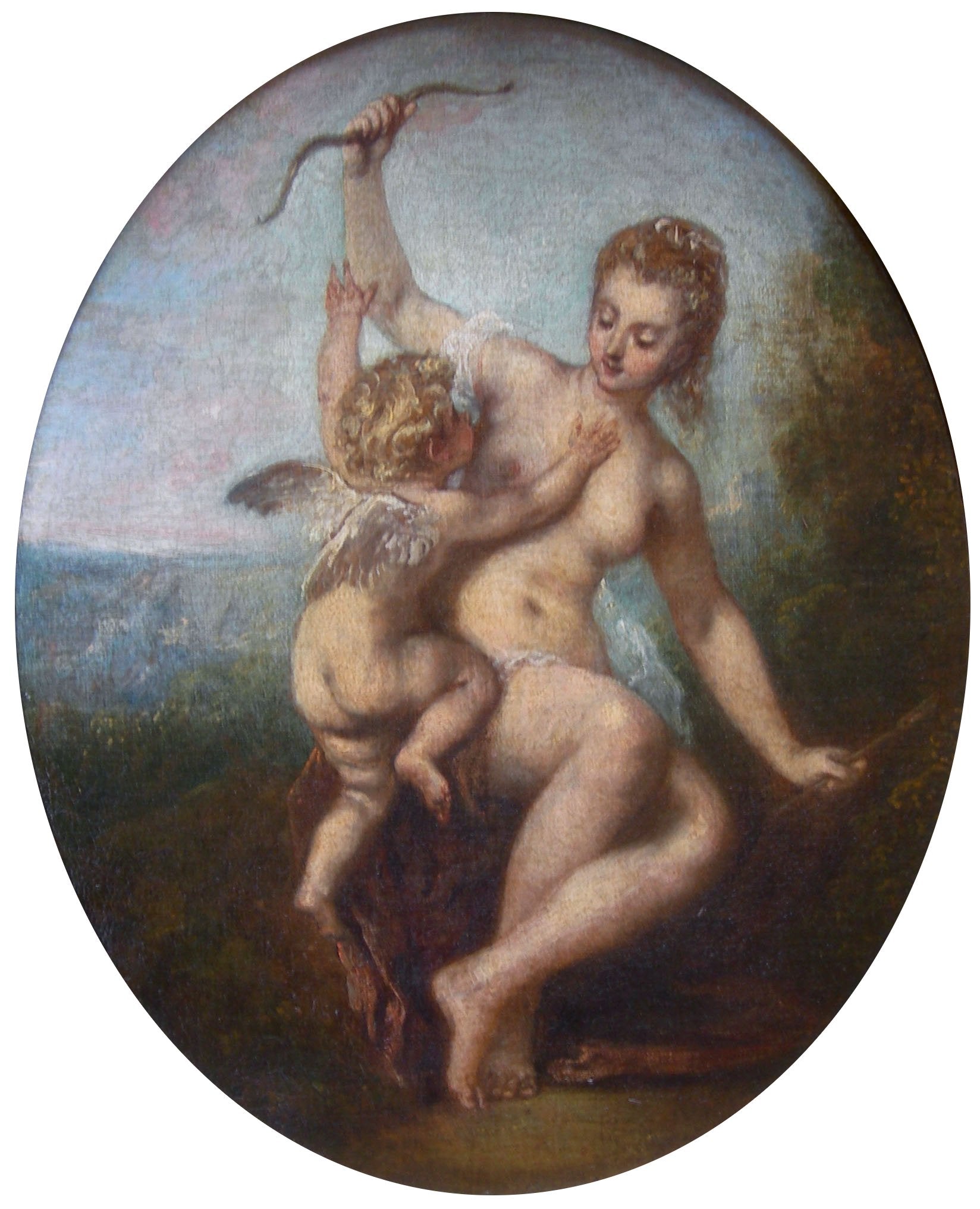 L’Amour désarmé - Antoine Watteau - Alpha Reproduction