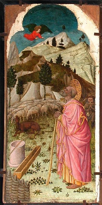 천사가 요아킴에게 나타나다 - 지오반니 프란체스코 다 림니