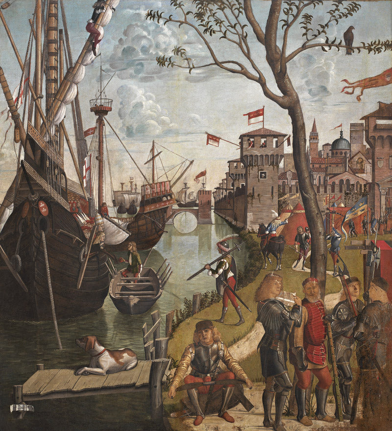L’Arrivée des pèlerins à Cologne - Vittore Carpaccio - Alpha Reproduction