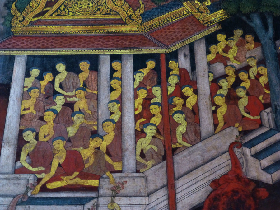 L'Assemblée des moines - Ateliers de Wat Suthat