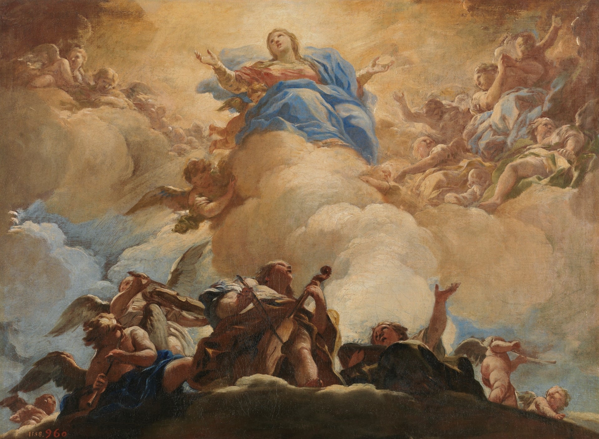 L'Assomption de la Vierge - Luca Giordano