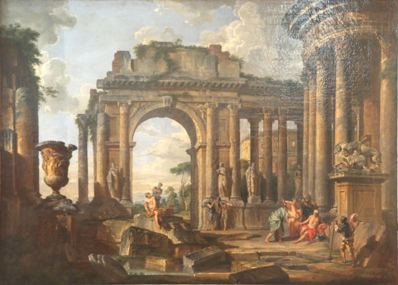 벨리사르에게 베푸는 자선 - 조반니 파올로 파니니

Source:
L'Aumône à Bélisaire dans des ruines - Giovanni Paolo Panini