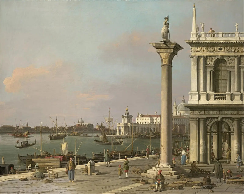 산 마르코 광장에서 본 산 마르코 만 - 카날레토

Source:
Le Bacino di San Marco depuis la Piazzetta - Canaletto