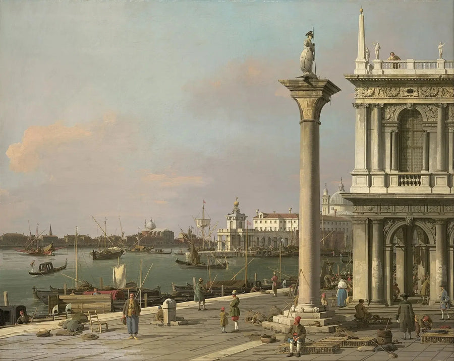 산 마르코 광장에서 본 산 마르코 만 - 카날레토

Source:
Le Bacino di San Marco depuis la Piazzetta - Canaletto