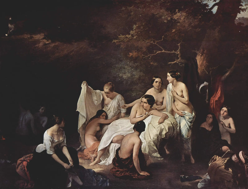 님프들의 목욕 - 프란체스코 하이즈

Source:
Le Bain des nymphes - Francesco Hayez