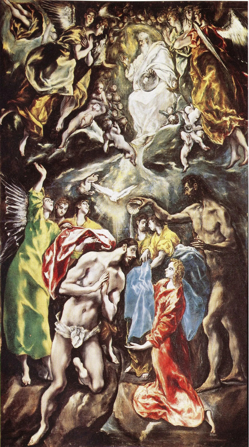 그리스도의 세례 - 엘 그레코