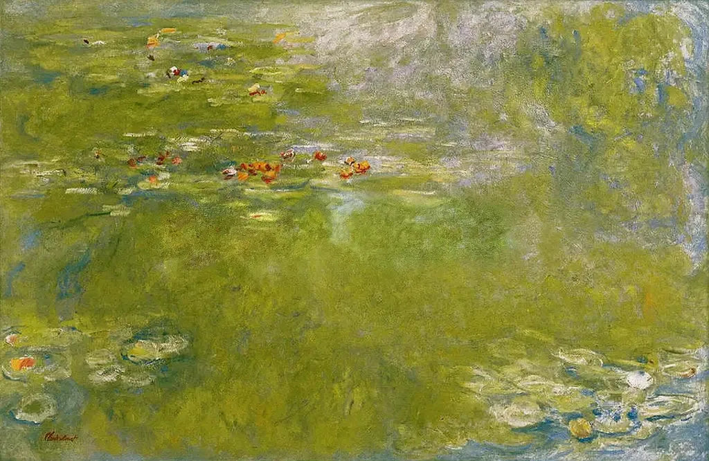 Le bassin aux nymphéas - Claude Monet image 1 reproduction artisanale de tableau