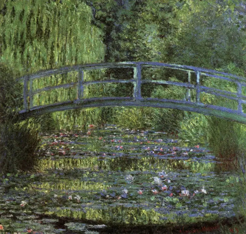 수련 연못, 녹색의 조화 - Claude Monet