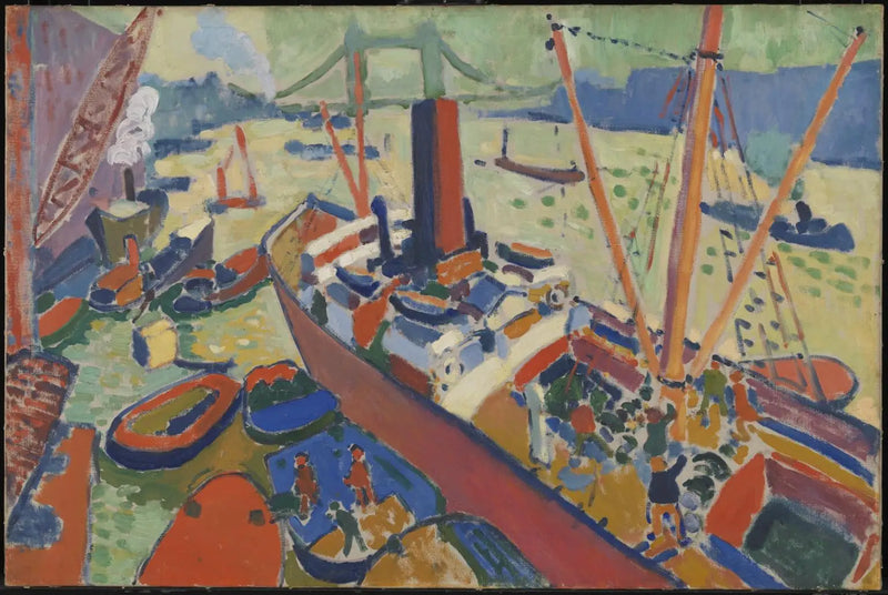 런던의 분지 - 앙리 데랭

Source:
Le Bassin de Londres - André Derain