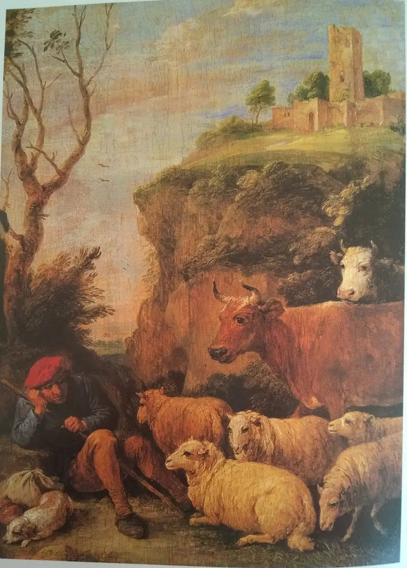 목동의 꿈꾸는 양치기 - 데이비드 테니어스 더 쥬네

Source:
Le Berger Rêveur - David Teniers le Jeune