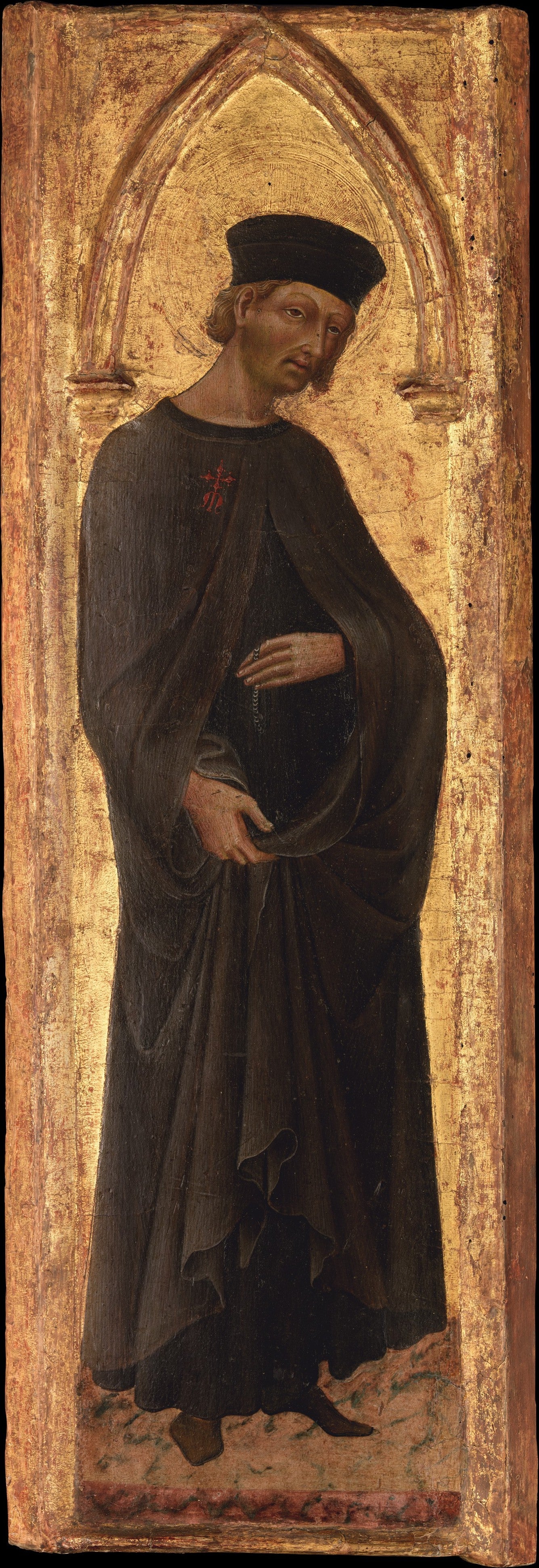 Le bienheureux Andrea Gallerani (mort en 1251) - Giovanni di Paolo - Alpha Reproduction