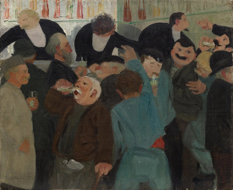 르 비스트로 - 펠릭스 발로통

Source:
Le Bistro - Félix Vallotton