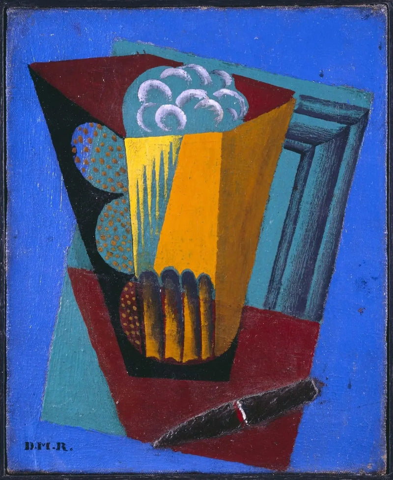 맥주잔 (맥주 유리잔) - 디에고 리베라

Source:
Le bock (Verre à bière) - Diego Rivera