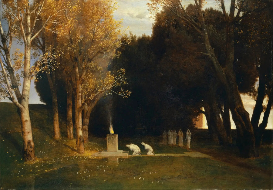 성스러운 숲 - 아놀드 뵉클린

Source:
Le bosquet sacré - Arnold Böcklin