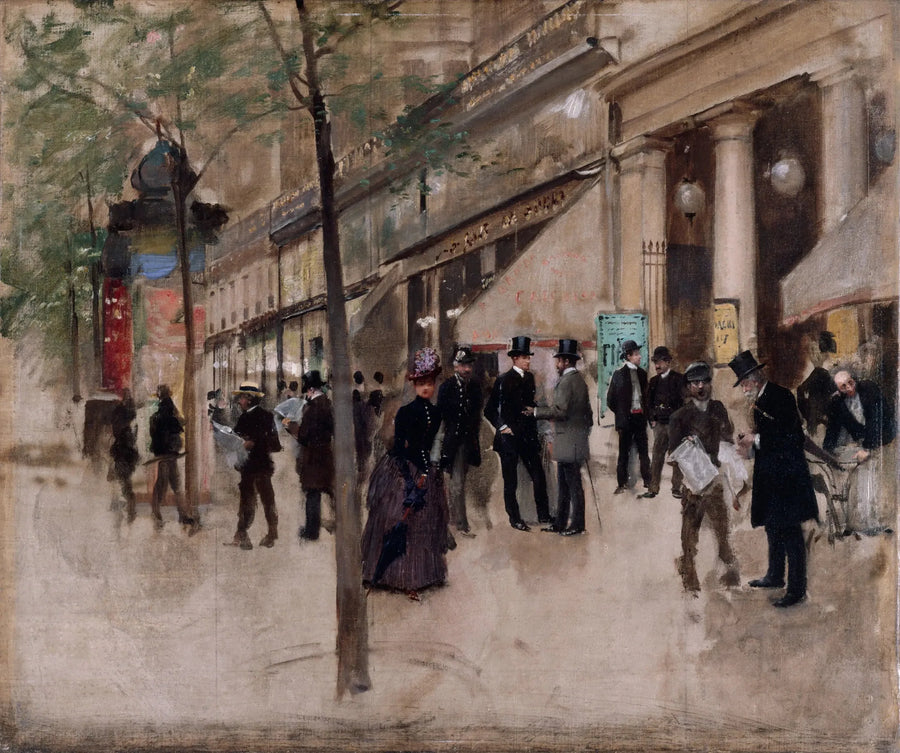 몽마르트 거리, 바리에테 극장 앞, 오후 - 장 보로

Source:
Le boulevard Montmartre, devant le théâtre des Variétés, l'après-midi - Jean Béraud