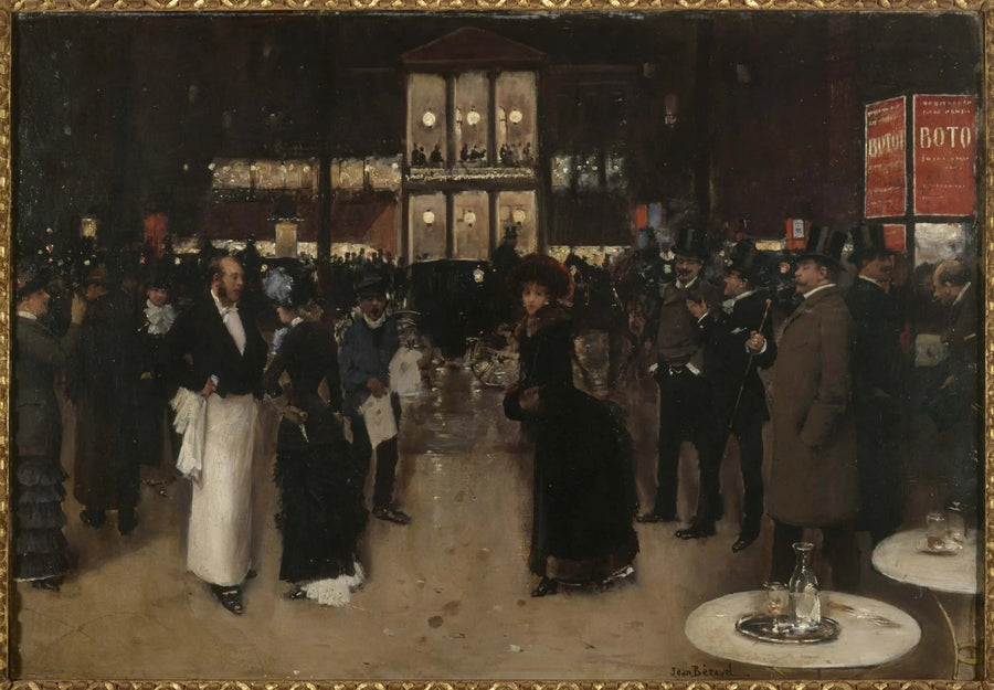 몽마르트 거리, 밤, 바리에르 극장 앞 - 장 보로

Source:
Le boulevard Montmartre, la nuit, devant le théâtre des Variétés - Jean Béraud
