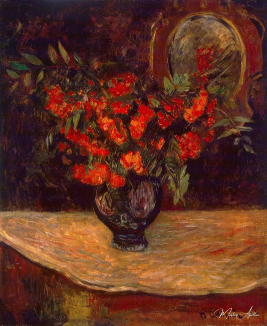 Le bouquet - Paul Gauguin - Reproductions de tableaux et peintures haut de gamme