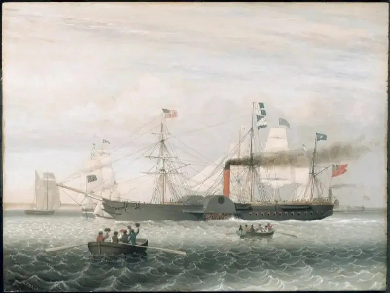 보스턴 항에 들어오는 브리타니아 - 피츠 헨리 레인

Source:
Le Britannia entrant dans le port de Boston - Fitz Henry Lane