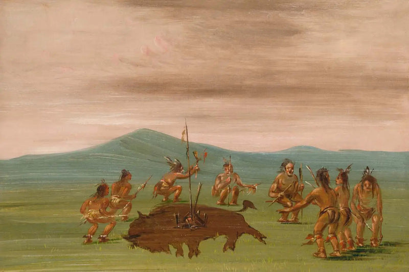 시우족의 약용 버팔로 - 조지 캐틀린

Source:
Le buffle médicinal des Sioux - George Catlin