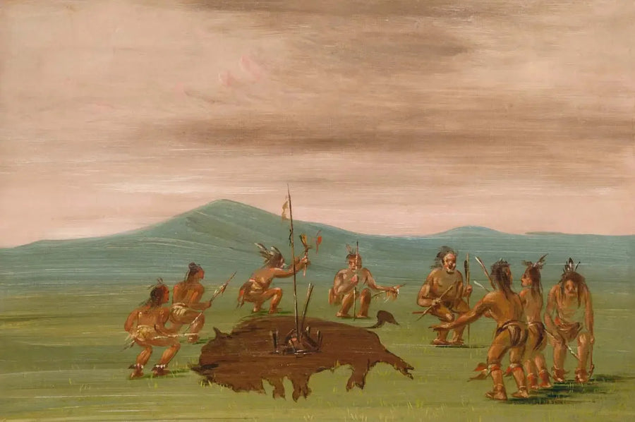 시우족의 약용 버팔로 - 조지 캐틀린

Source:
Le buffle médicinal des Sioux - George Catlin