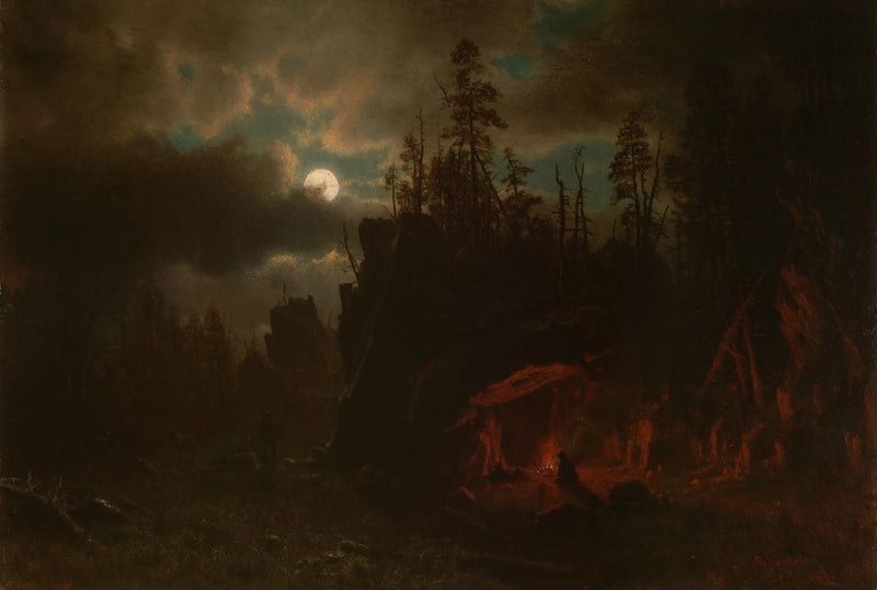 트래퍼의 캠프 - 알버트 비어슈타트

Source:
Le camp des trappeurs - Albert Bierstadt
