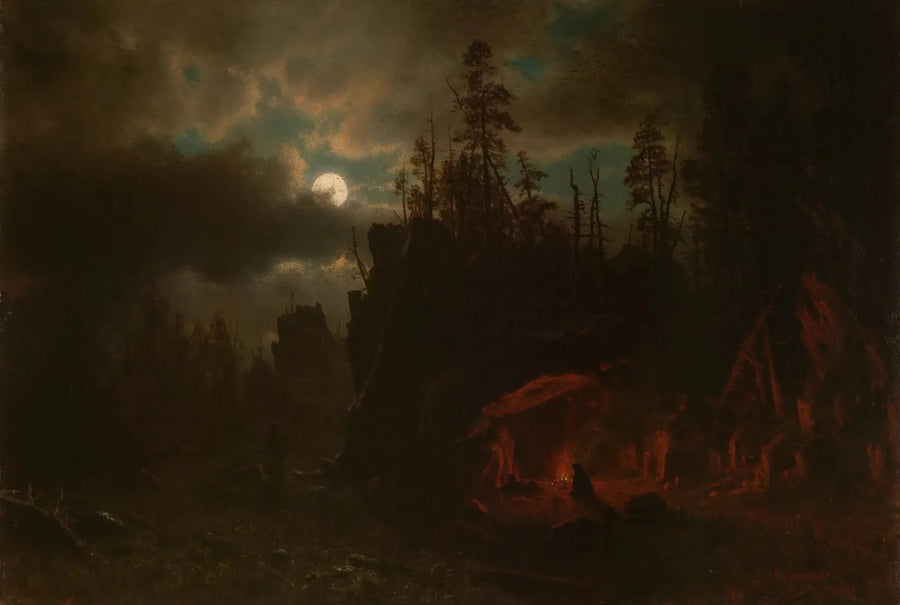 트래퍼의 캠프 - 알버트 비어슈타트

Source:
Le camp des trappeurs - Albert Bierstadt