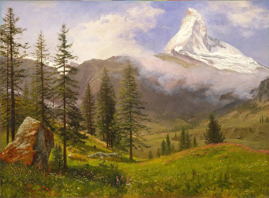 르 셀르뱅 - 알버트 비어슈타트

Source:
Le Cervin - Albert Bierstadt