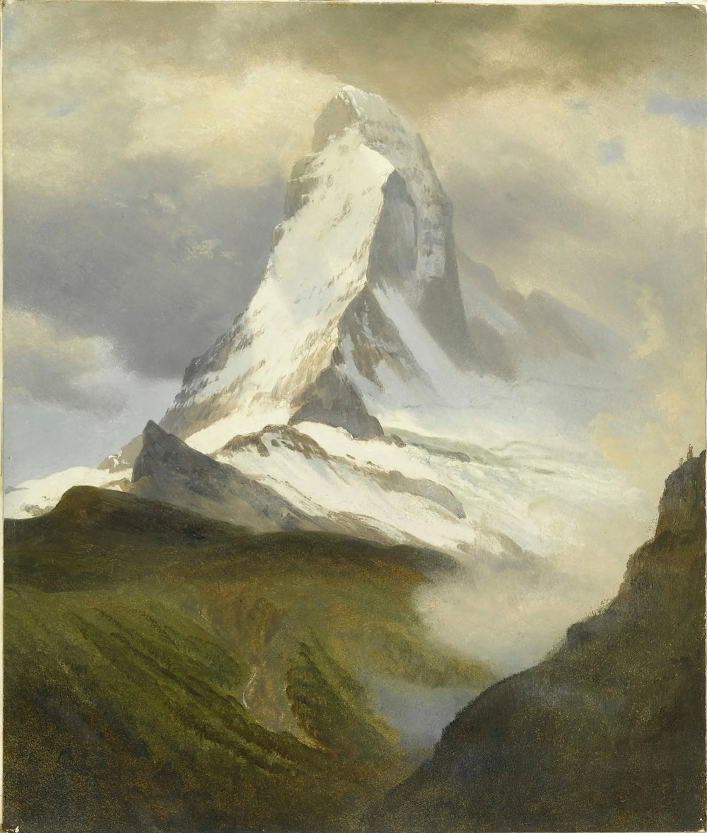 Le Cervin - Albert Bierstadt image 1 reproduction de peinture à l’huile