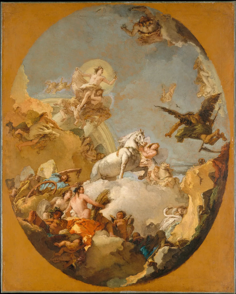 오로라의 수레바퀴 - 지오반니 바티스타 티에폴로

Source:
Le Chariot d'Aurore - Giovanni Battista Tiepolo