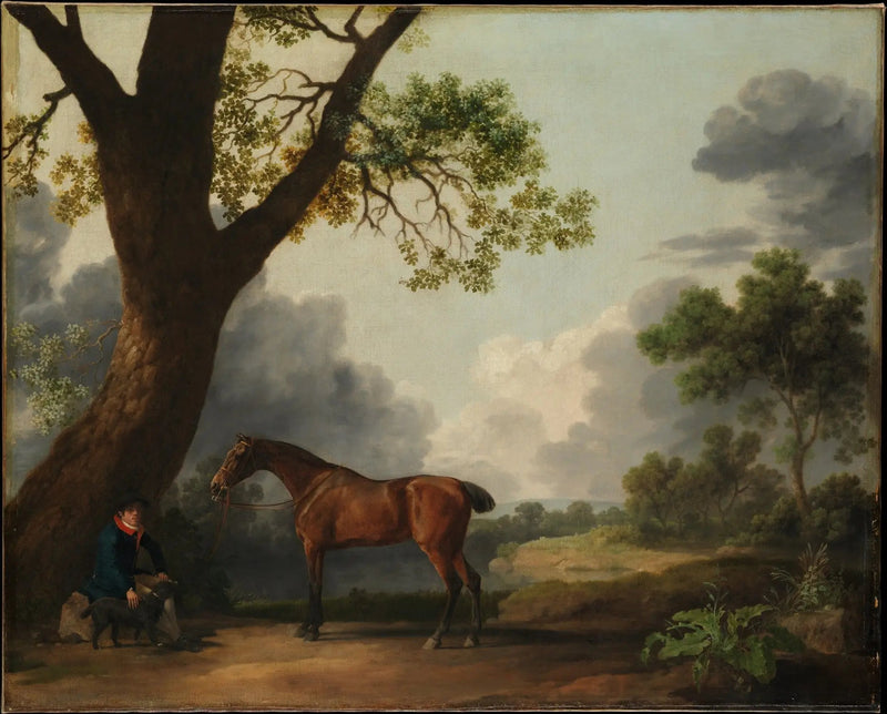 도셋 3대 공작의 사냥꾼과 마부, 개 - 조지 스텁스

Source:
Le chasseur du troisième duc de Dorset avec un palefrenier et un chien - George Stubbs